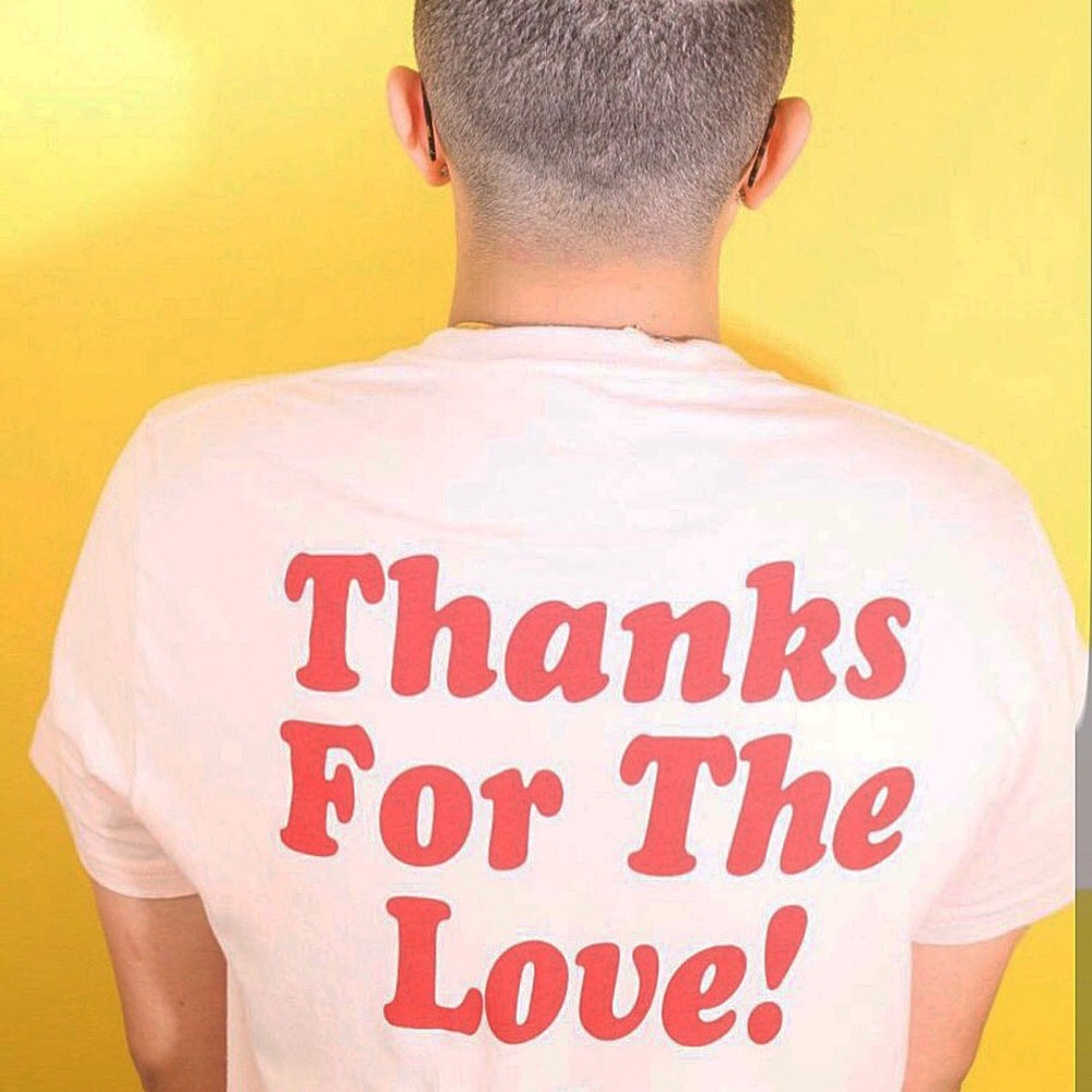Thanks for the love! T-shirt